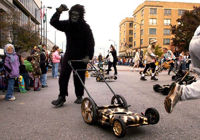 Lawnmower Drill Team